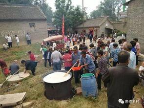 武陟乔庙吃瓜活动,武陟特色民俗文化活动掠影”