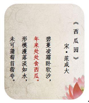 古人吃瓜可是专业的,揭秘古人吃瓜的独门秘籍